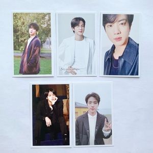 Jin Seok-jin BTS Bangtan Boys Photocards Lot of 5